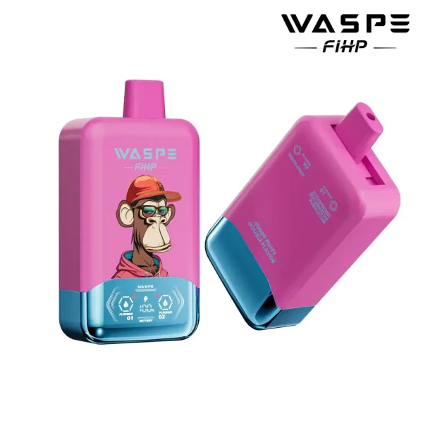 WASPE FIHP Double Flavor 40K (40000) Puffs Smart LED Display 2% 5% Nicotine 36mL E-liquid 850mAh Rechargeable Battery Disposable Vape 16 WASPE FIHP Double Flavor 40K (40000) Puffs Smart LED Display 2% 5% Nicotine 36mL E-liquid 850mAh Rechargeable Battery Disposable Vape