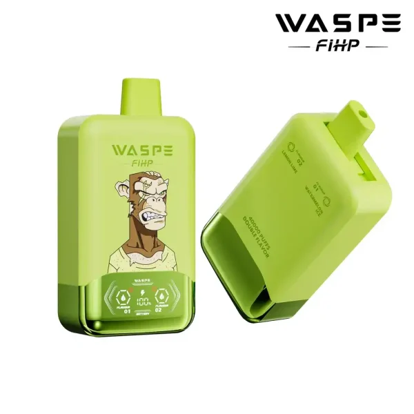 WASPE FIHP Double Flavor 40K (40000) Puffs Smart LED Display 2% 5% Nicotine 36mL E-liquid 850mAh Rechargeable Battery Disposable Vape 17 WASPE FIHP Double Flavor 40K (40000) Puffs Smart LED Display 2% 5% Nicotine 36mL E-liquid 850mAh Rechargeable Battery Disposable Vape