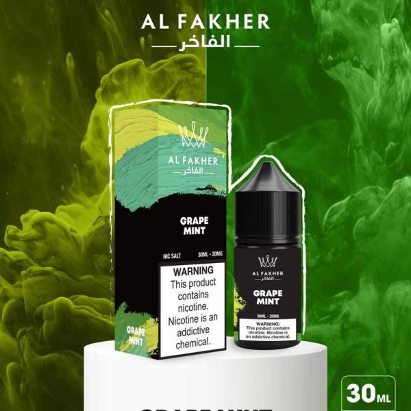 vapes88.com Grape Mint E-Liquids 20MG Strengths 30ML Bottles by Al Fakher