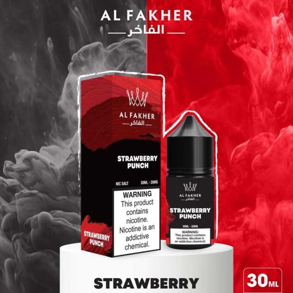 vapes88.com Strawberry Punch E-liquids 20MG Strengths 30ML Bottles by Al Fakher